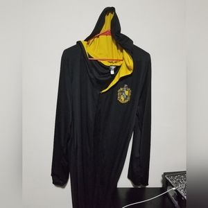 Harry Potter Hufflepuff Halloween Cloak With Clasp Harry Potter Costume Unisex